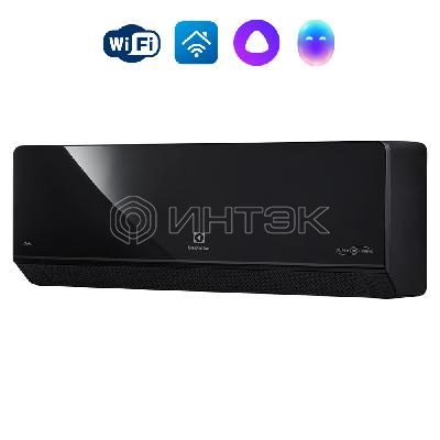 Сплит-система инверторного типа Electrolux Onix Super DC EACS/I-09HIX-BLACK/N8 комплект изображение, фото