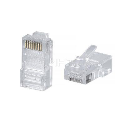 Коннектор RJ-45(8P8C) кат.5E неэкранир. универс. (уп.100шт) TOKOV ELECTRIC TKE-CNR-5E24-UTP изображение, фото