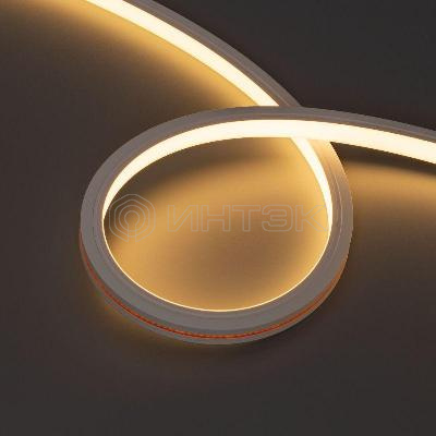 Лента светодиодная MOONLIGHT-TOP-X320-13х12mm 24V Warm 3000К 5Вт/м IP67 sauna wire x2 вывод вниз герметичная (уп.15м) Arlight 051130 изображение, фото