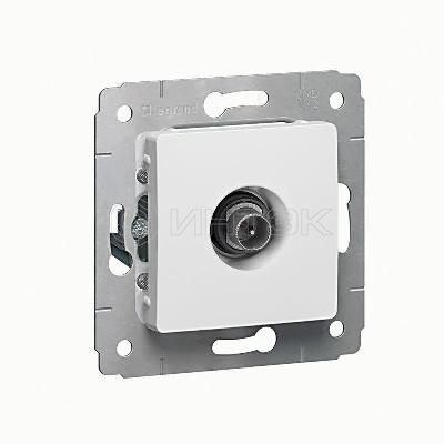 Розетка телевизионная оконечная TV СП Cariva 10дБ 2150/2400МГц бел. Legrand 773679 изображение, фото