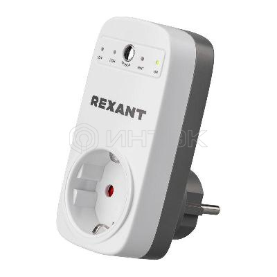 Реле напряжения «вилка-розетка» 16А Rexant 10-6045 изображение, фото