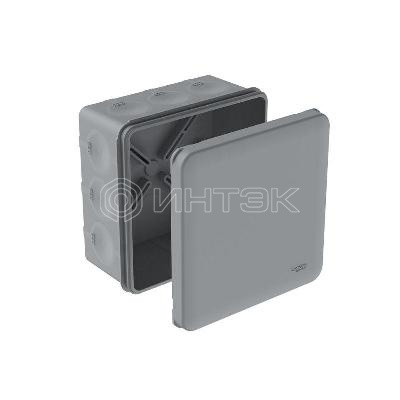 Коробка распределительная MultiBox IP66 100х100х50 DIY (со стикером) сер. Systeme Electric IMT351981 изображение, фото