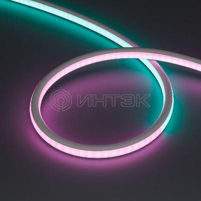 Лента светодиодная SPI-WAVE-TOP-G200-18x15mm 24В RGB PX2 26Вт/м IP54 wire x1 вывод прямой герметичная (уп.5м) Arlight 052418 изображение, фото