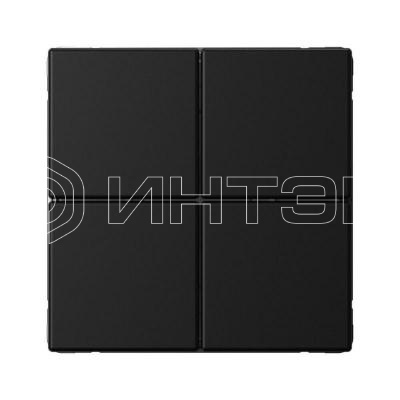 Выключатель сценарный 4-кл. ArtGallery (сх. 1) карбон Systeme Electric GAL001074 изображение, фото