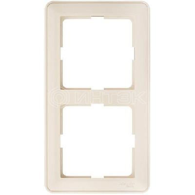 Рамка 2-м W59 сл. кость Systeme Electric KD-2-28 (КД-2-28) изображение, фото