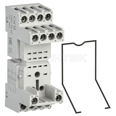 Розетка ORS-M для реле ORM 4C ONI ORS-M-1-4-G изображение, фото