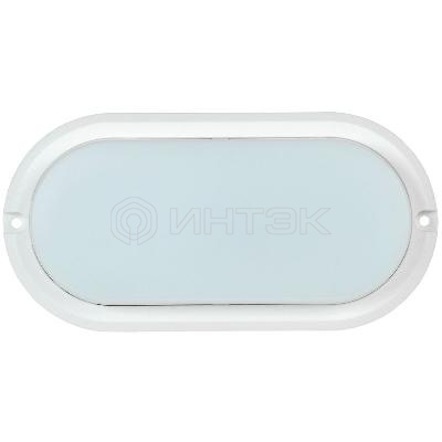 Светильник светодиодный ДПО 4011 8Вт 4000К IP54 овал бел. IEK LDPO0-4011-8-4000-K01 изображение, фото