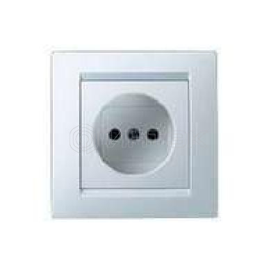 Розетка 1-м СП Simon15 16А IP20 без заземл. бел. Simon 1590431-030 изображение, фото