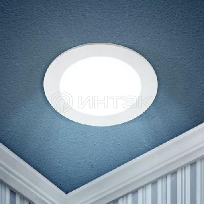 Светильник светодиодный 18Вт 220В 6500К круглый LED 1-18-6K/1 ЭРА Б0049553 изображение, фото