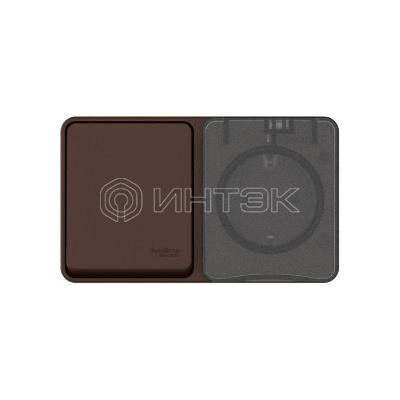 Блок ОП AtlasDesign PROFI IP54 (розетка 1-м 16А заземл. защ. шторки + 1-кл. выключатель 10А) корич. Systeme Electric ATN546070 изображение, фото