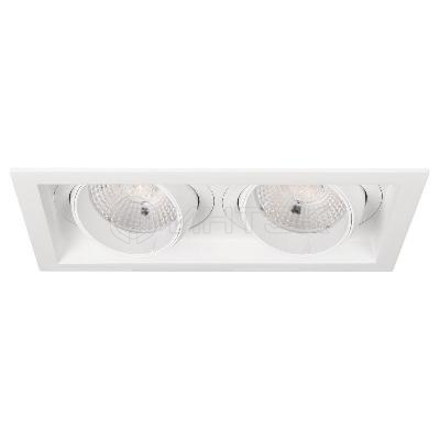 Светильник MS-VORTEX-BUILT-S250x140-2x30W Day4000 WH-WH 50 deg 230В 2х30Вт 4000К IP20 метал. Arlight 042370 изображение, фото