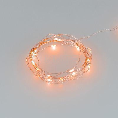 Гирлянда светодиодная ARD-DEW-HOME-2000-CLEAR-20LED-STD Orange 3V Battery Pack IP20 Ardecoled 048702 изображение, фото