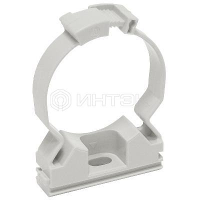Держатель хомутный для труб CFC25 d25 сер. ELASTA IEK CTA10MP-CFC25-K41-100 изображение, фото