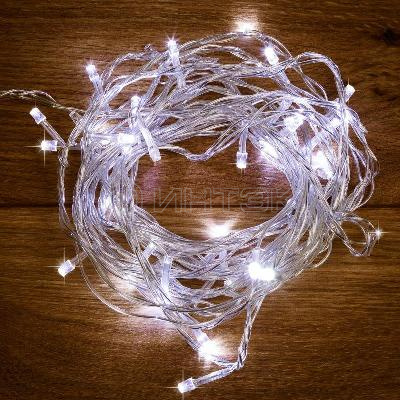 Гирлянда светодиодная "Твинкл Лайт" 20м 160LED бел. 10Вт провод ПВХ прозр. Neon-Night 303-305 изображение, фото