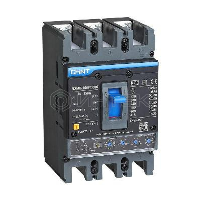Выключатель автоматический 3п 250А 36кА NXMS-250F с электрон. расцеп. (R) CHINT 264755 изображение, фото