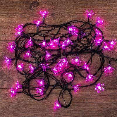 Гирлянда светодиодная "Цветы Сакуры" 7м 50LED роз. 1.5Вт IP20 с контроллером 8 режимов Neon-Night 303-038 изображение, фото