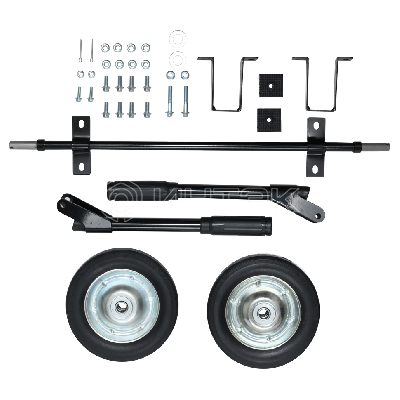 Комплект колёс и ручек для бензогенераторов DY6500, DY8000, DY9500, DY11000 L/LX/LX-3/LXA/LXW Huter 64/1/34 изображение, фото