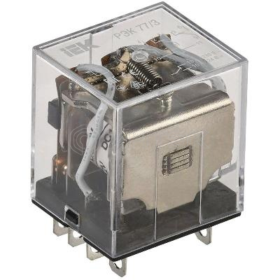 Реле РЭК 77-3 10А 12В DC IEK RRP10-3-10-012D изображение, фото