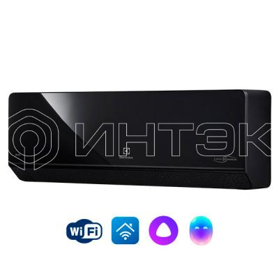 Сплит-система инверторного типа Electrolux Onix Super DC EACS/I-09HIX-BLACK/N8 комплект изображение, фото