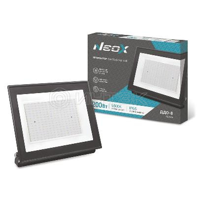 Прожектор светодиодный ДДО-8 200Вт 230В 6500К 20000лм 100лм/Вт IP65 NEOX 4690612037110 изображение, фото