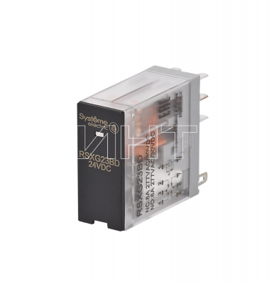 Реле 8А 2перекл. 24В DC LED Systeme Electric RSXG23BD изображение, фото