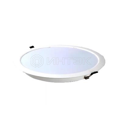 Светильник светодиодный PLED DL6 WH Downlight 15Вт 4000К IP40 ДВО встраив. Pro JazzWay 5036345 изображение, фото