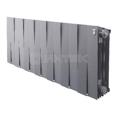 Радиатор биметаллический Royal Thermo PianoForte 300 Серебристый - 14 секц. изображение, фото
