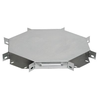 Ответвитель для лотка 50х50мм Х-образ. IEK CLP1X-050-050 изображение, фото