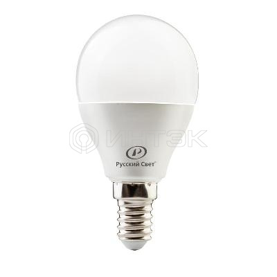 Лампа светодиодная RS G45 E14 8W 220-240V 2700К 8Вт 800лм Ra 90 шар  15010445052 изображение, фото
