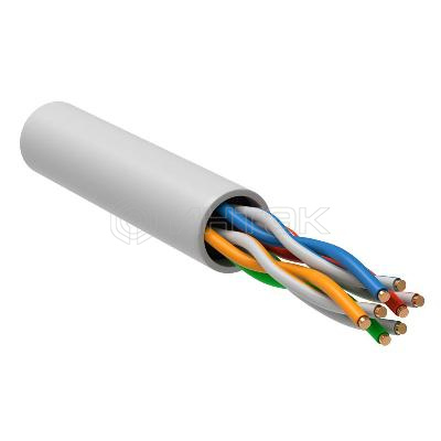 Кабель витая пара U/UTP кат.5E 4х2х24AWG solid LSZH бел. (м) GENERICA BC1-C5E04-128-305-G купить