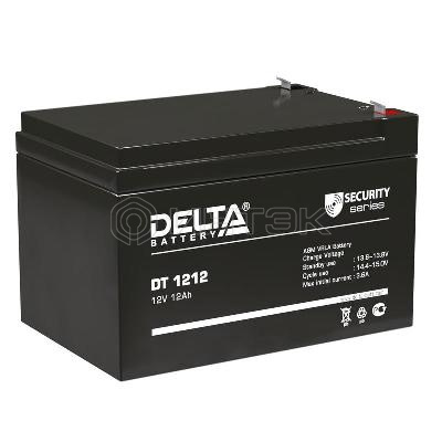 Аккумулятор ОПС 12В 12А.ч DT 1212 Delta 4614010040013 изображение, фото