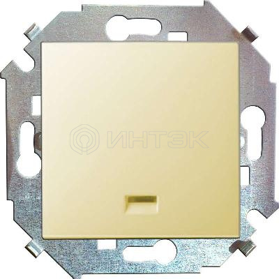 Выключатель 1-кл. СП Simon 15 16А IP20 с подсветкой винтов. зажим механизм сл. кость Simon 1591104-031 изображение, фото