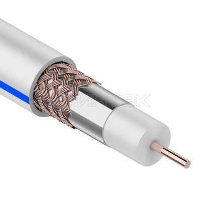Кабель DG 113 Cu/Al/Cu (75%) 75Ом Б 100м (м) Rexant 01-2471 изображение, фото