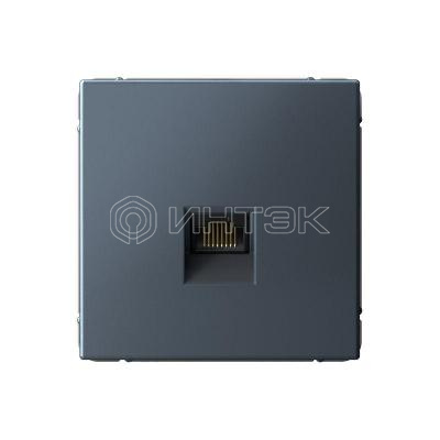 Розетка компьютерная ArtGallery RJ45 кат.6A механизм грифель  Systeme Electric GAL000786 изображение, фото