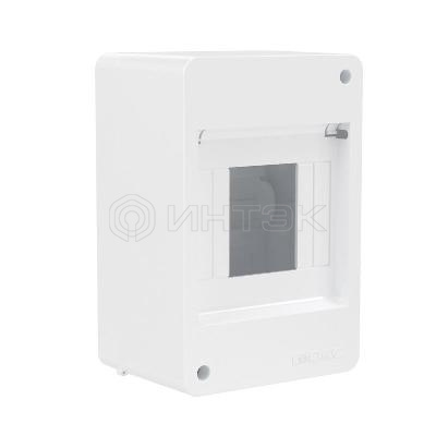 Щиток настенный Фрейм (FRAME) ЩРн-п-4 4мод. без дверцы бел. DKC F04W0W0 изображение, фото