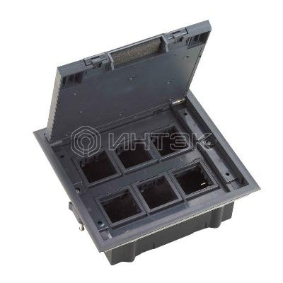 Люк MultiDesk MDK10 на 12мод. IP40 с монтажной коробкой для фальшпола Systeme Electric MDK10112 изображение, фото