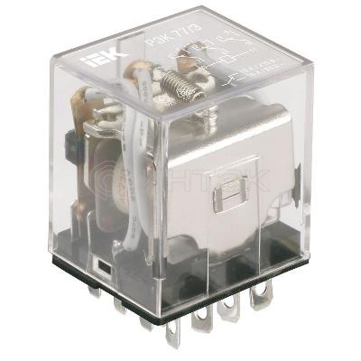 Реле РЭК 77-3 10А 220В AC IEK RRP10-3-10-220A изображение, фото