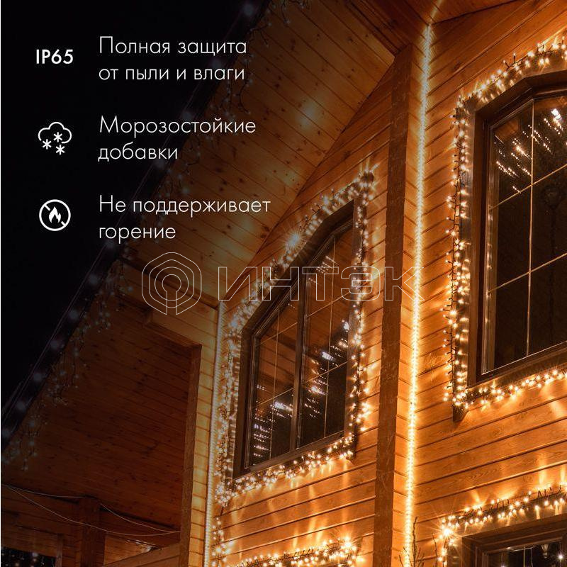 Шнур светодиодный Дюралайт фиксинг 2Вт 36LED/м бел. (уп.100м) Neon-Night 121-135 изображение, фото