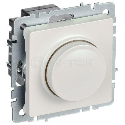 Светорегулятор СП BRITE пов-наж. 600Вт СС10-1-0-БрЖ механизм жемчуж. IEK BR-D20-0600-K36 изображение, фото