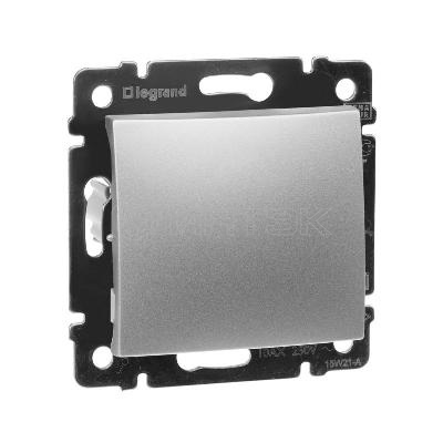 Переключатель проходной 1-кл. СП Valena 10А IP31 250В механизм алюм. IEK 770106 изображение, фото