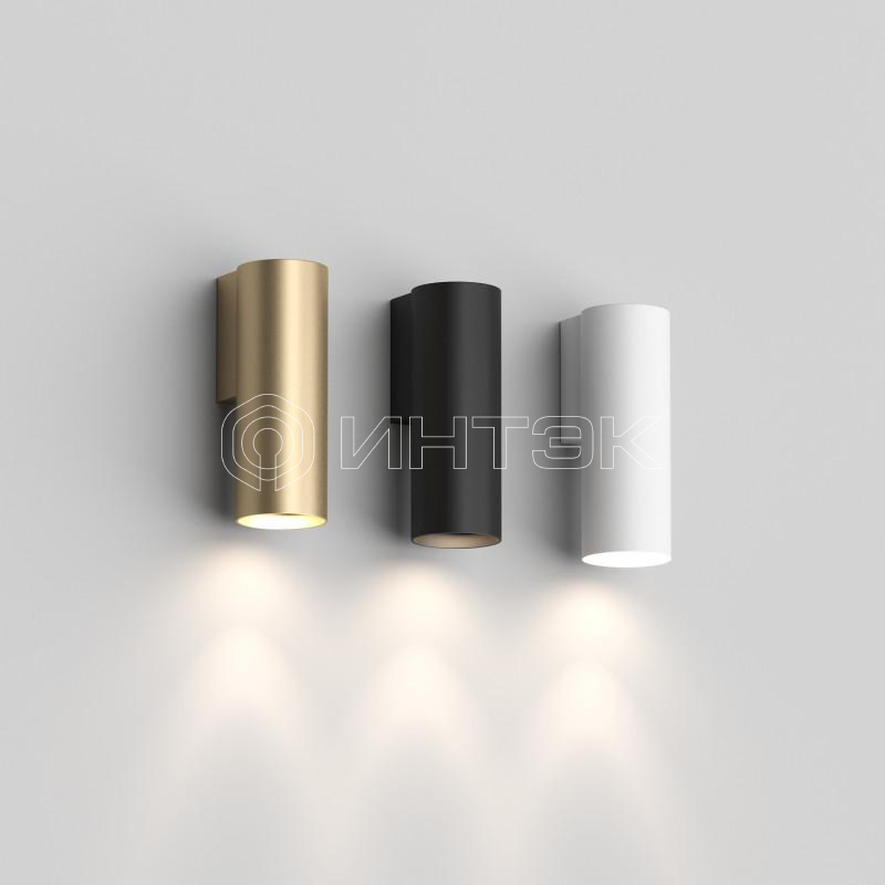 Светильник 15Вт GU10 IP20 LED настен. алюм. черн. DENKIRS 723061 изображение, фото