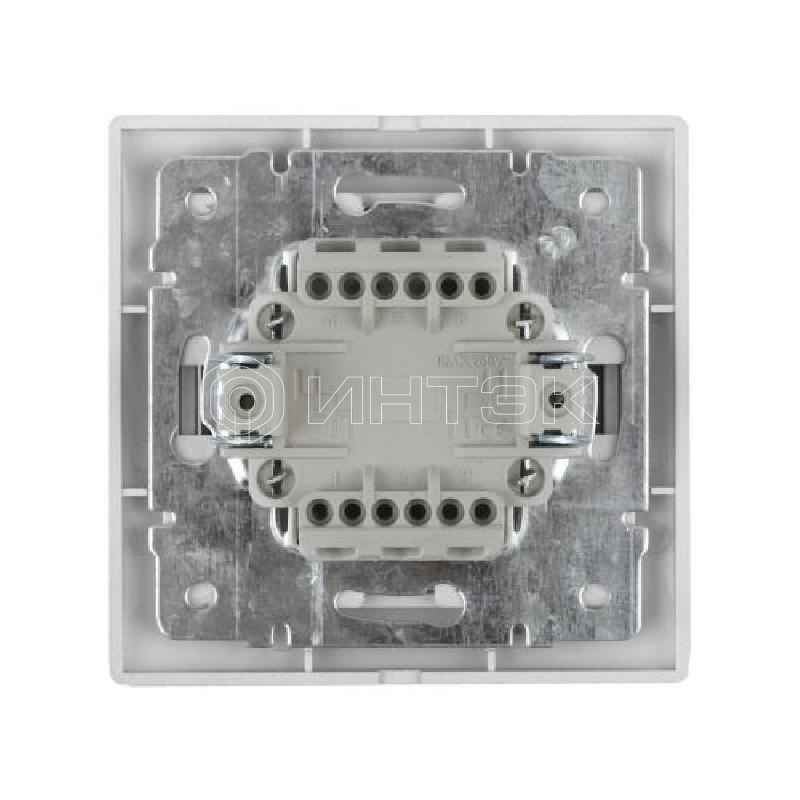 Выключатель 1-кл. СП Plano 10А IP20 1-101-01 250В бел. Intro Б0053721 изображение, фото