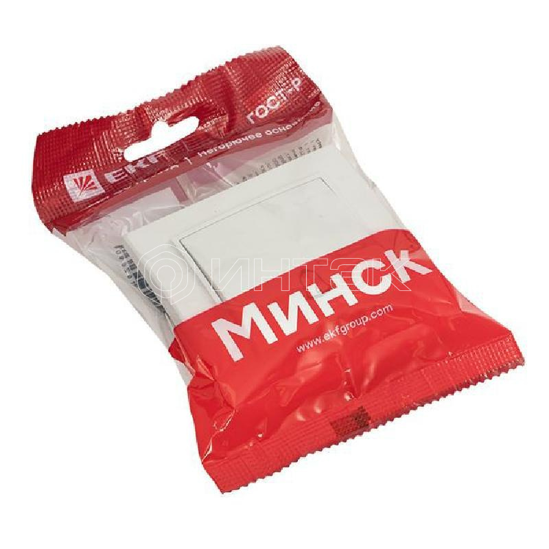 Кнопка звонка СП Минск 10А бел. EKF ERV10-026-10 изображение, фото