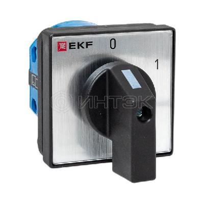 Переключатель кулачковый ПК-1-11 1П 10А "0-1" EKF pk-1-11-10 изображение, фото