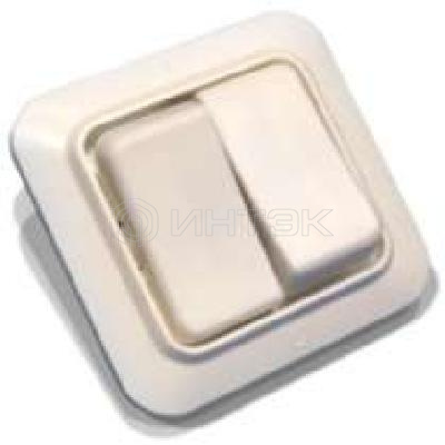 Выключатель 2-кл. СП 6.3А IP20 С56-У02 бел. БЕЛ. ЦЕРКОВЬ С56-У02 изображение, фото