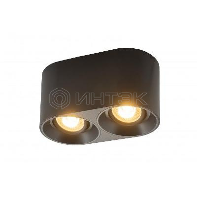Светильник 10Вт GU5.3 IP20 LED накладной пластик черн. DENKIRS 628027 изображение, фото
