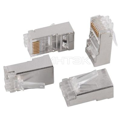 Разъем RJ45 (8P8C) кат.5E FTP ITK CS3-1C5EF изображение, фото