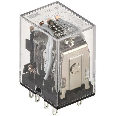 Реле РЭК 78-4 3А 12В DC IEK RRP20-4-03-012D изображение, фото