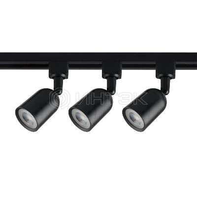 Светильник светодиодный трековый ULB-Q292 8W/4200K/K BLACK Systeme ElectricT31 8Вт 4200К 1800лм набор 3 предмета на шинопроводе 1м с коннектором корпус черн. Volpe UL-00006780 изображение, фото