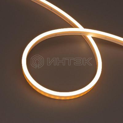 Лента светодиодная WAVE-SIDE-PU-A120-06x12mm 24В Warm 2700К 8Вт/м IP68 wire x1 вывод боков. герметичная (уп.3м) Arlight 052591 изображение, фото